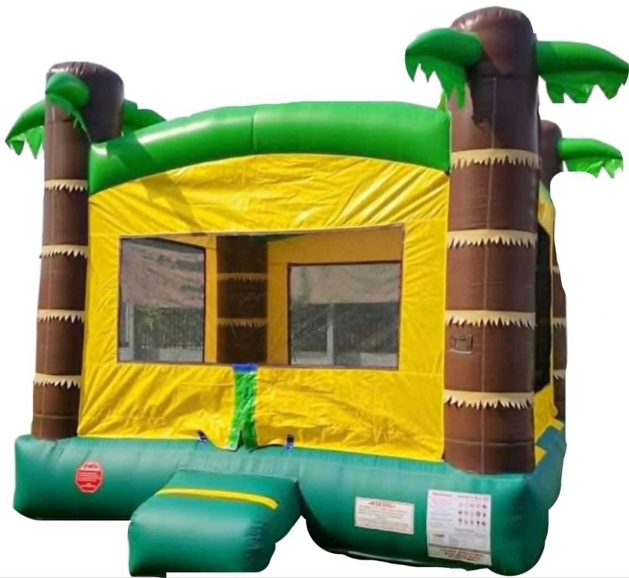 Tropical bounce house