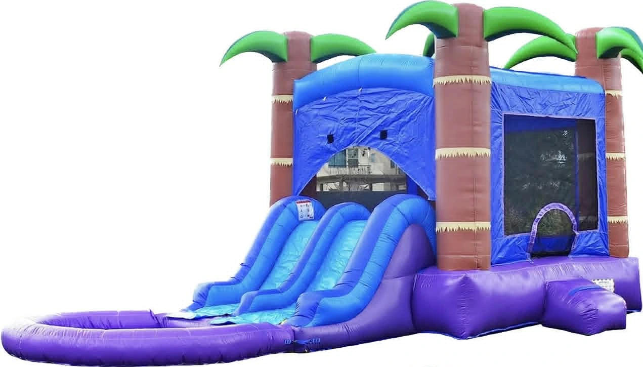 Wet combo bounce house